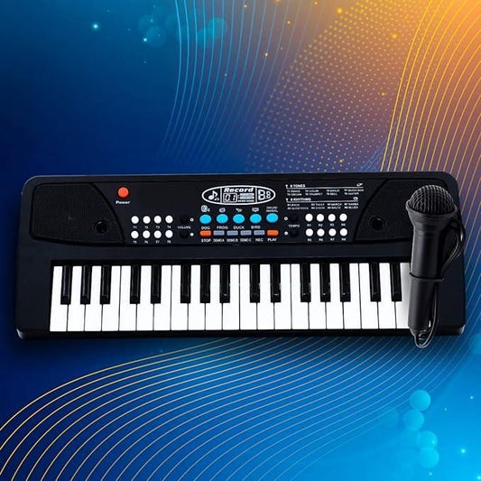 37 Keys Piano Keyboard Toy with Microphone